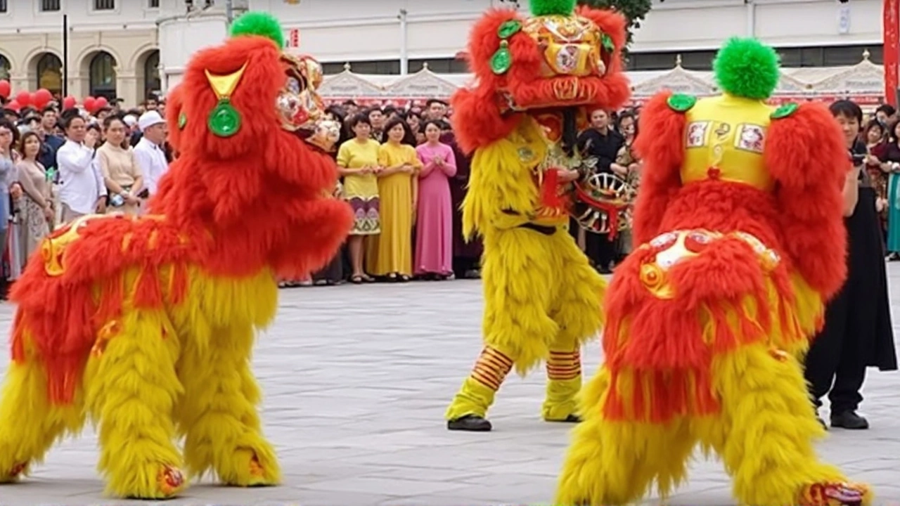 Lantern Festival Traditions Shine Bright Across China with Dragons, Drums, and Neon Displays