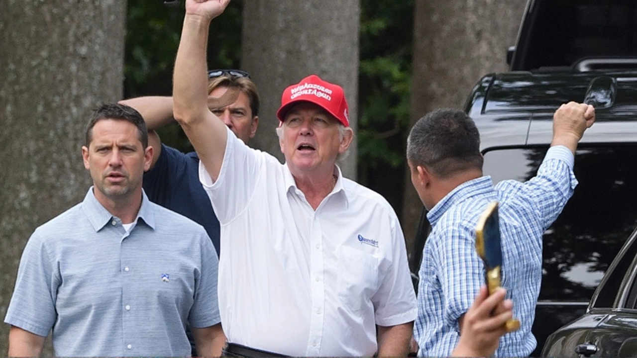 Trump Criticizes Zelensky on Truth Social During Miami Golf Trip