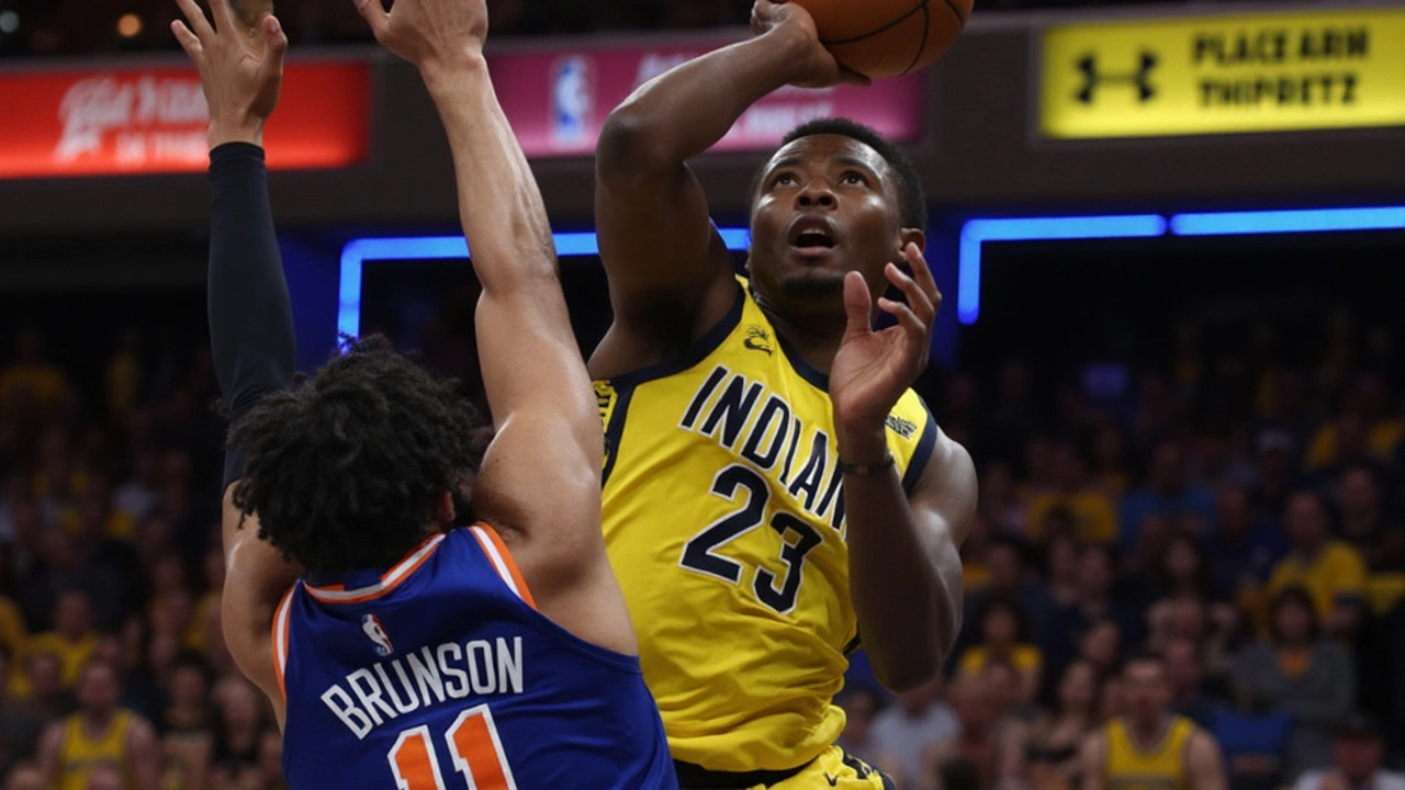 Aaron Nesmith's Sprained Ankle Threatens Pacers' Chances Against Knicks in Playoff Showdown