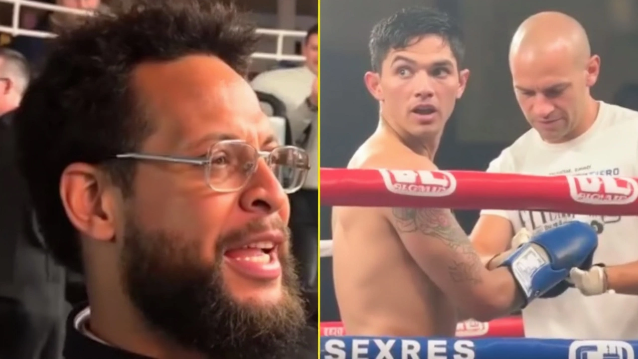 Ryan Garcia and Bill Haney Trade Verbal Blows at Times Square Workout, Stirring Rematch Hopes