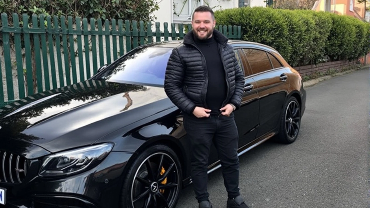 Albanian Burglar Dodges Deportation, Flaunts £80k Mercedes with Personalised Plate