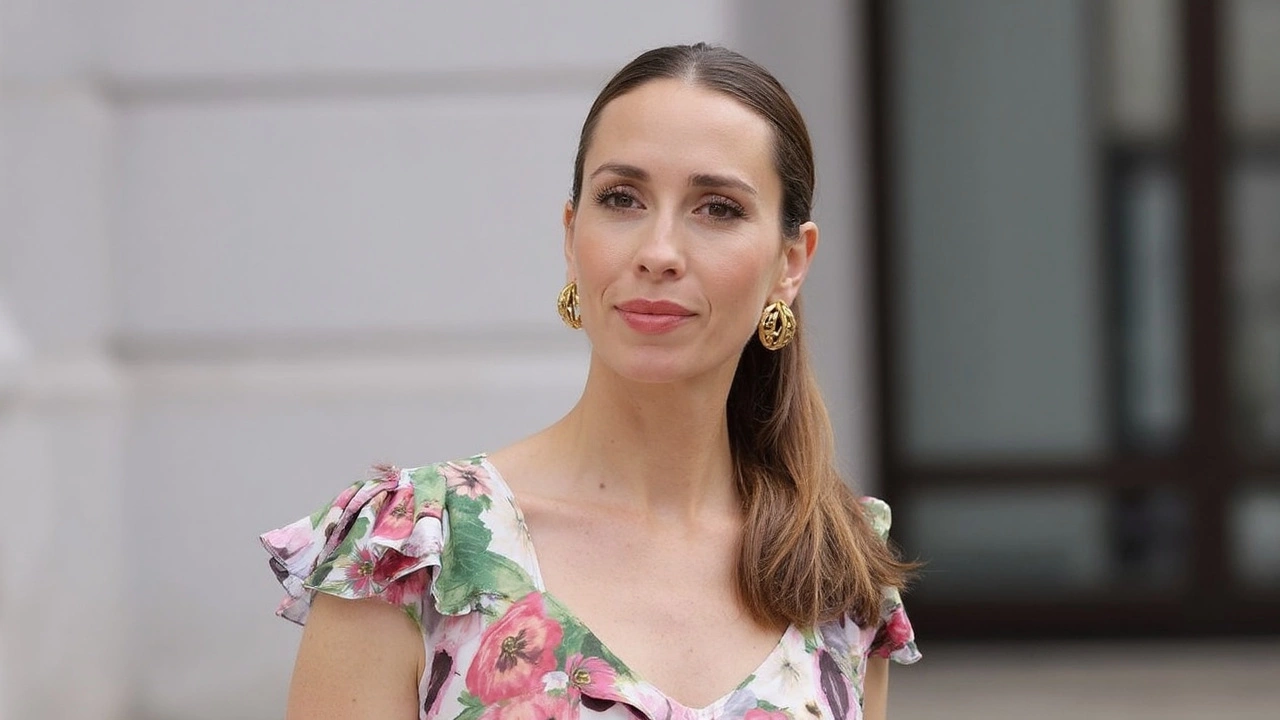 Myleene Klass Shines at the Royal Opera House in Standout Floral Midi Dress