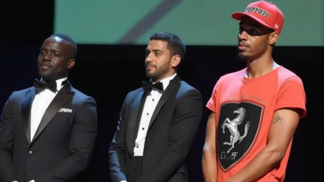 Pierre-Emerick Aubameyang Stands Out at CAF Awards After Luggage Mishap Forces Casual Look