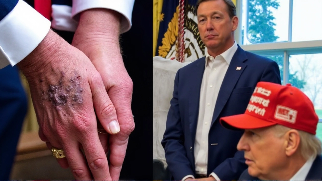 Trump death hoax: How bruises, a brief absence and one quote fueled a viral rumor